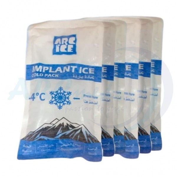 ARC Ice Instant Cold Pack (Implant Ice) in 6 piece...