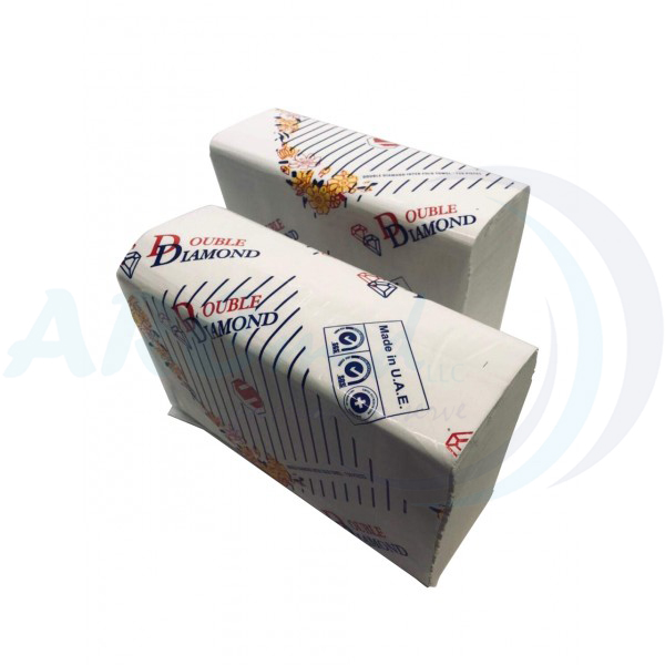 Double Diamond 2-Ply C Fold Towels - Pack of 150 Sheets x 20 Packs