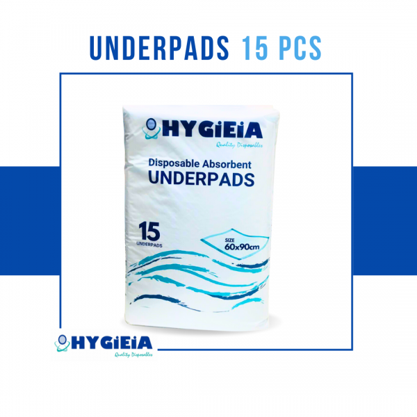 Hygieia Premium Absorbent Underpads: Trusted Prote...