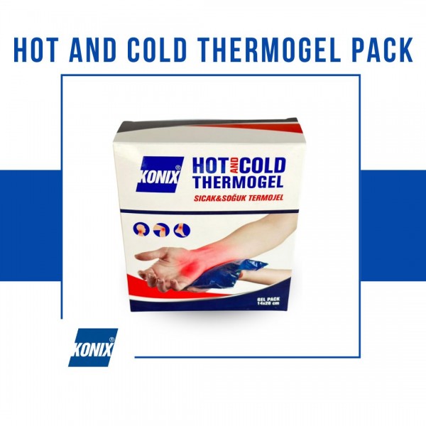 KONIX Hot & Cold Thermojel - Reusable Gel Pack...